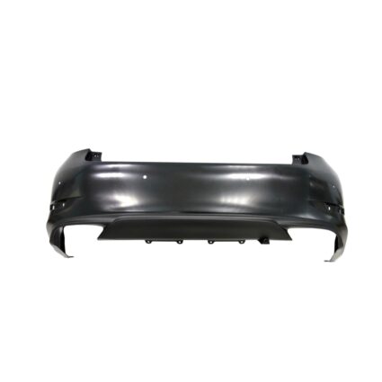 Bumper Cover Rear w/Parking Sensors Primed North America Built CAPA for Lexus ES350 2016–2018