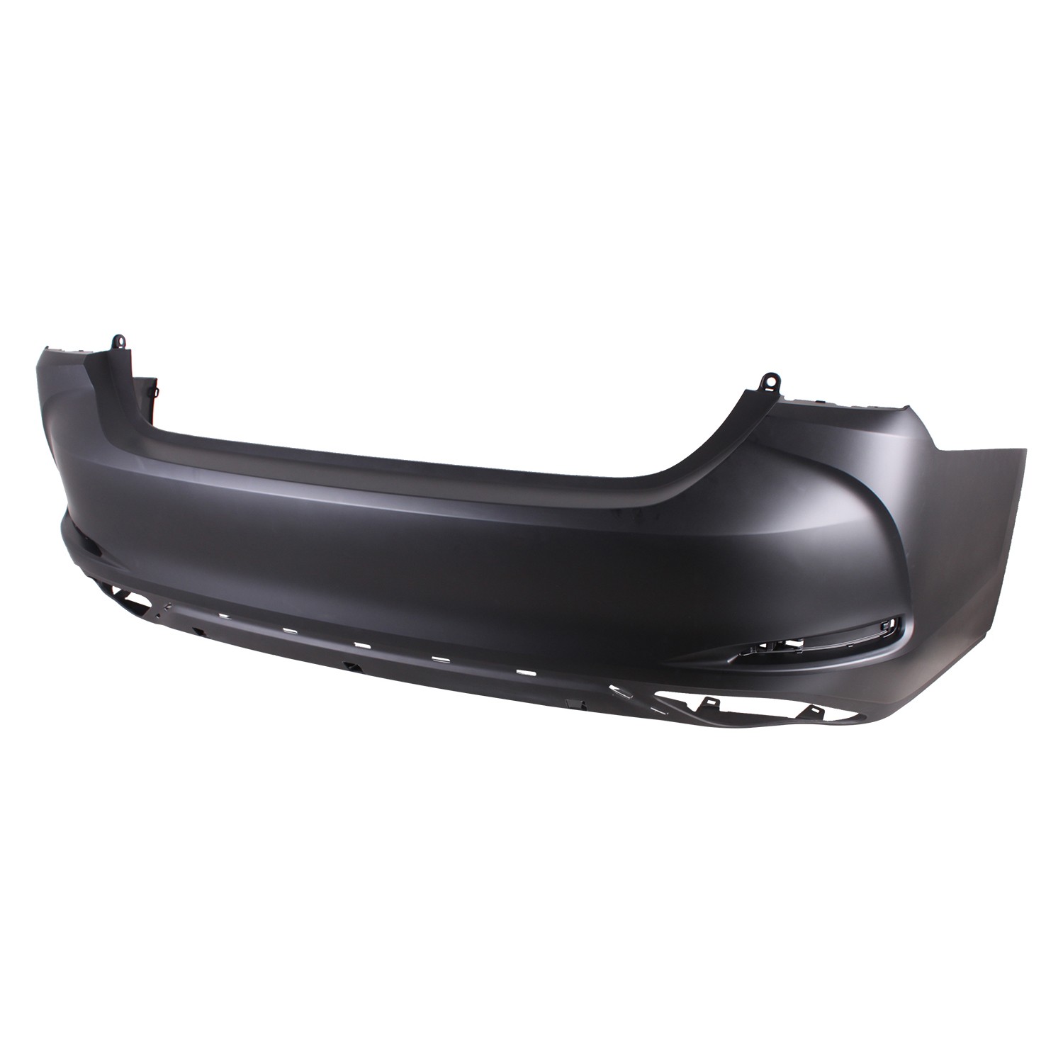 Bumper Cover Rear w/F Sport Pkg w/o Park Distance Sensors Primed North America Built CAPA for Lexus ES350 2019–2024