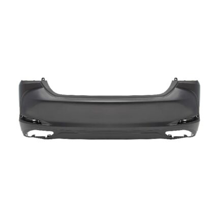 Bumper Cover Rear w/o F Sport Pkg w/o Park Sensors Power Luggage Lid Primed Japan Built CAPA for Lexus ES350 2019–2021