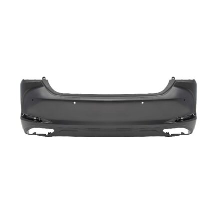 Bumper Cover Rear w/o F Sport Pkg w/Park Sensors Manual Luggage Lid Primed Japan Built CAPA for Lexus ES350 2019–2021