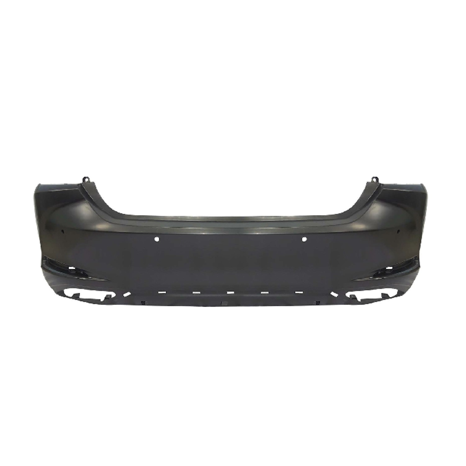Bumper Cover Rear w/F Sport Pkg w/Park Sensors Power Luggage Lid Primed Japan Built CAPA for Lexus ES350 2019–2021