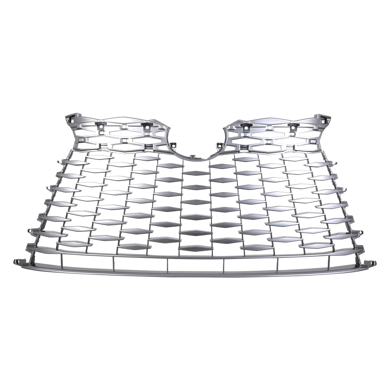 Grille Assembly Except F SPORT HANDLING w/o Camera w/Parking Sensors Silver North America Built CAPA for Lexus RX350 RX350h