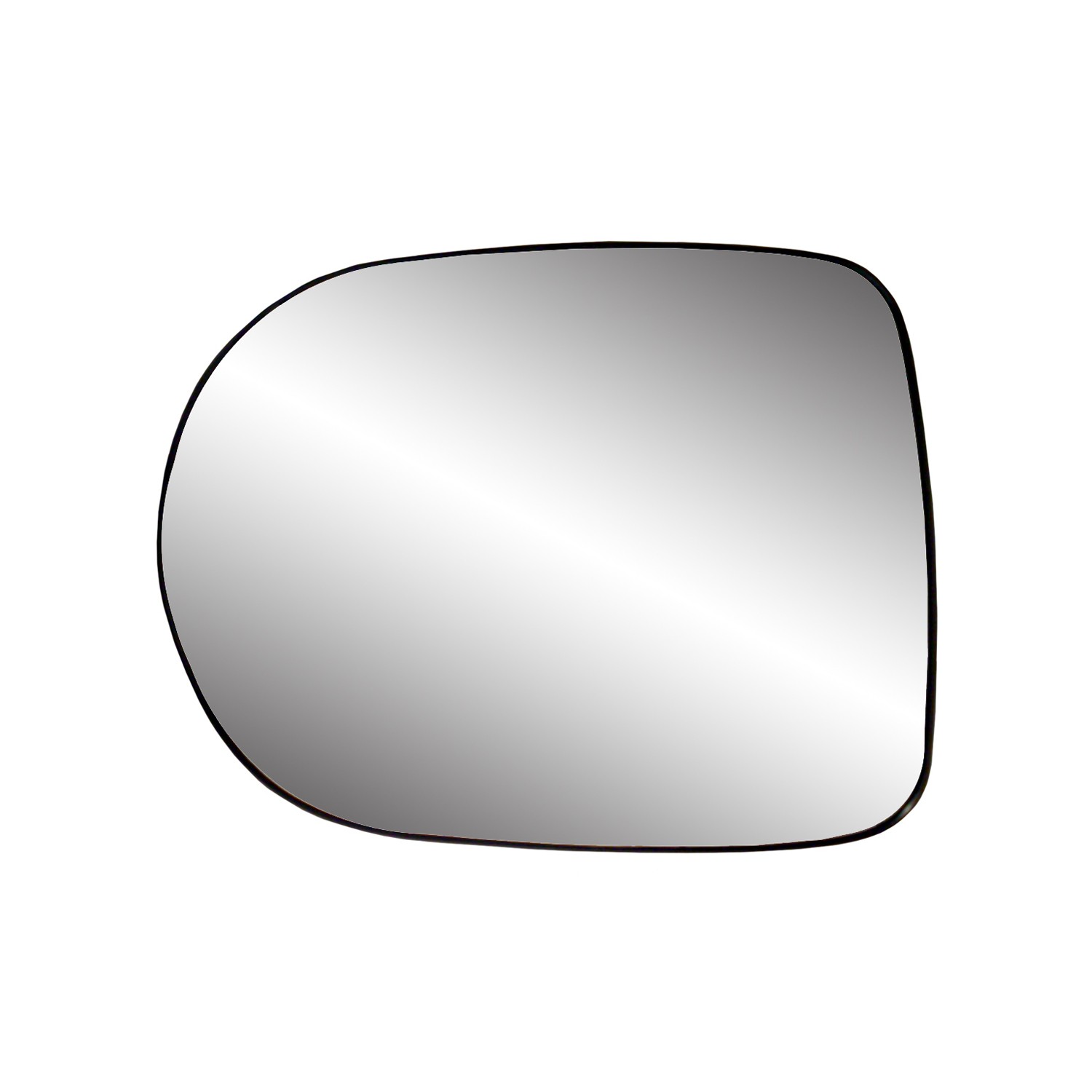 Door Mirror Glass Left w/o Memory Heated Flat Canada Built for Lexus RX350 2010–2012