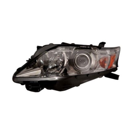 Headlight Assembly Composite Left Halogen Type 1 Chrome Bezel Canada Built CAPA for Lexus RX350 2010–2012