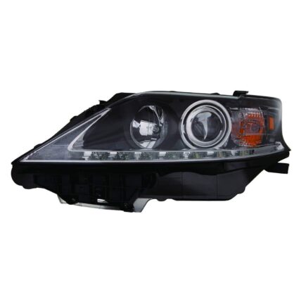 Headlight Assembly Composite Left Halogen Canada Built CAPA for Lexus RX350 RX450h