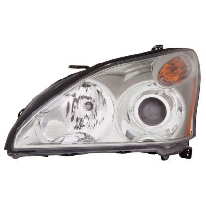 Headlight Assembly Composite Left HID w/o AFS USA Built for Lexus RX330 2004–2006