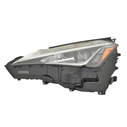 Headlight Assembly Composite Left w/o Black Line Edition Single Beam w/o Fog Lamps CAPA for Lexus UX200 UX250h