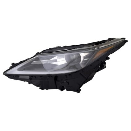Headlight Assembly Composite Left Single Beam w/o Adaptive Headlamps w/o Cold Climate Spec Canada Built CAPA for Lexus RX350 RX350L RX450h RX450hL