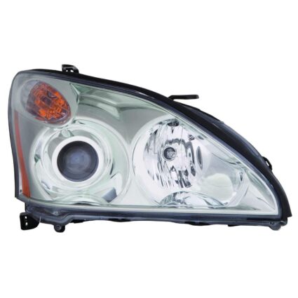 Headlight Assembly Composite Right HID w/o AFS USA Built for Lexus RX330 2004–2006