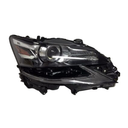 Headlight Assembly Composite Right LED Projector Type w/o Auto High Beam Control for Lexus GS200t GS350 GS450h