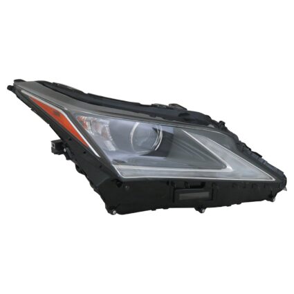 Headlight Assembly Composite Right Projector Type w/o Adaptive Headlamps w/o Cold Climate Spec Canada Built CAPA for Lexus RX350 RX350L RX450h