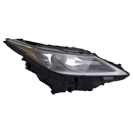 Headlight Assembly Composite Right Single Beam w/o Adaptive Headlamps w/o Cold Climate Spec Canada Built CAPA for Lexus RX350 RX350L RX450h RX450hL