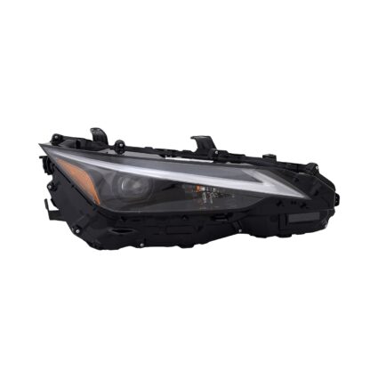 Headlight Assembly Composite Right w/o LED Signal Lamp w/o LED High Beam CAPA for Lexus IS300 IS350 IS500