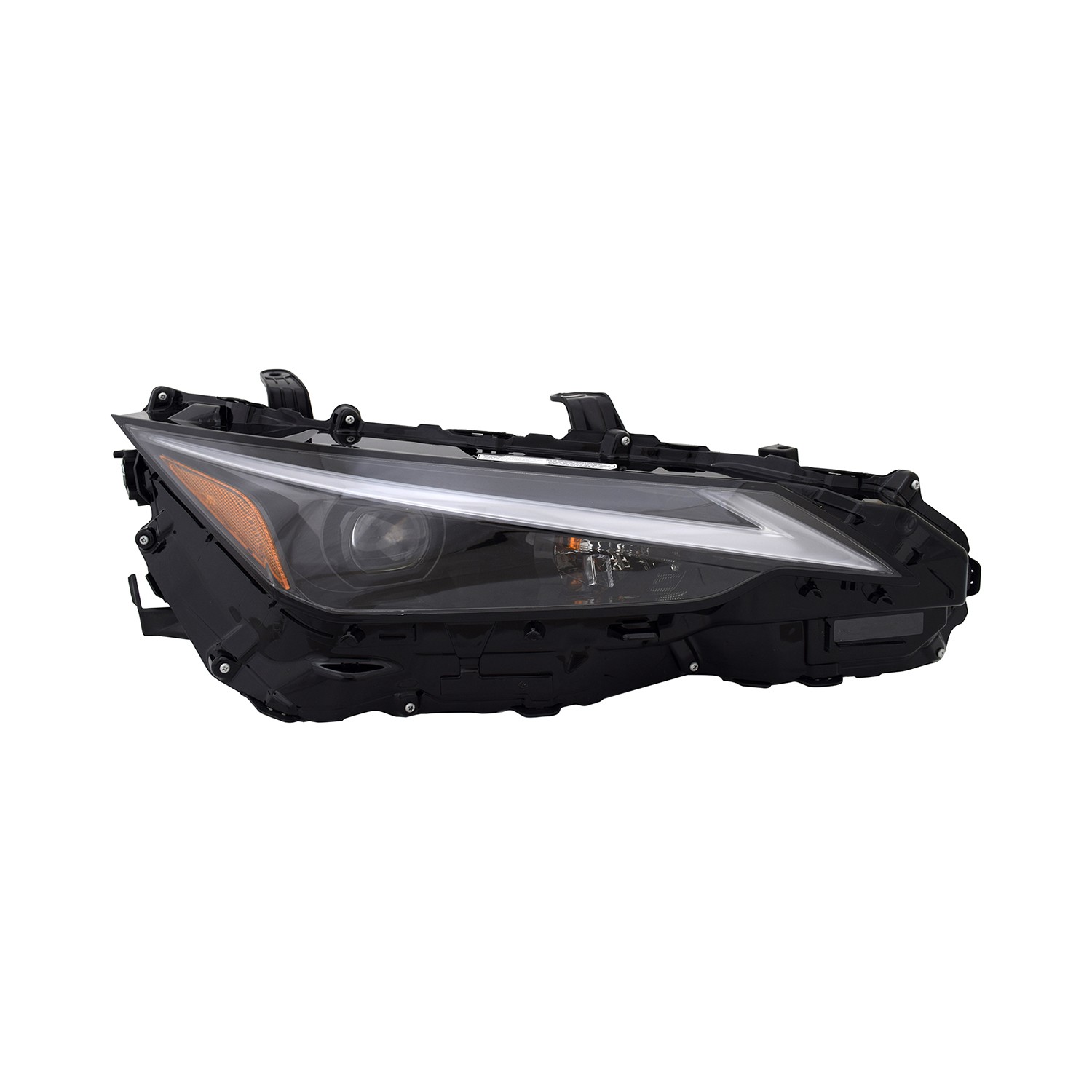 Headlight Assembly Composite Right w/o LED Signal Lamp w/o LED High Beam CAPA for Lexus IS300 IS350 IS500