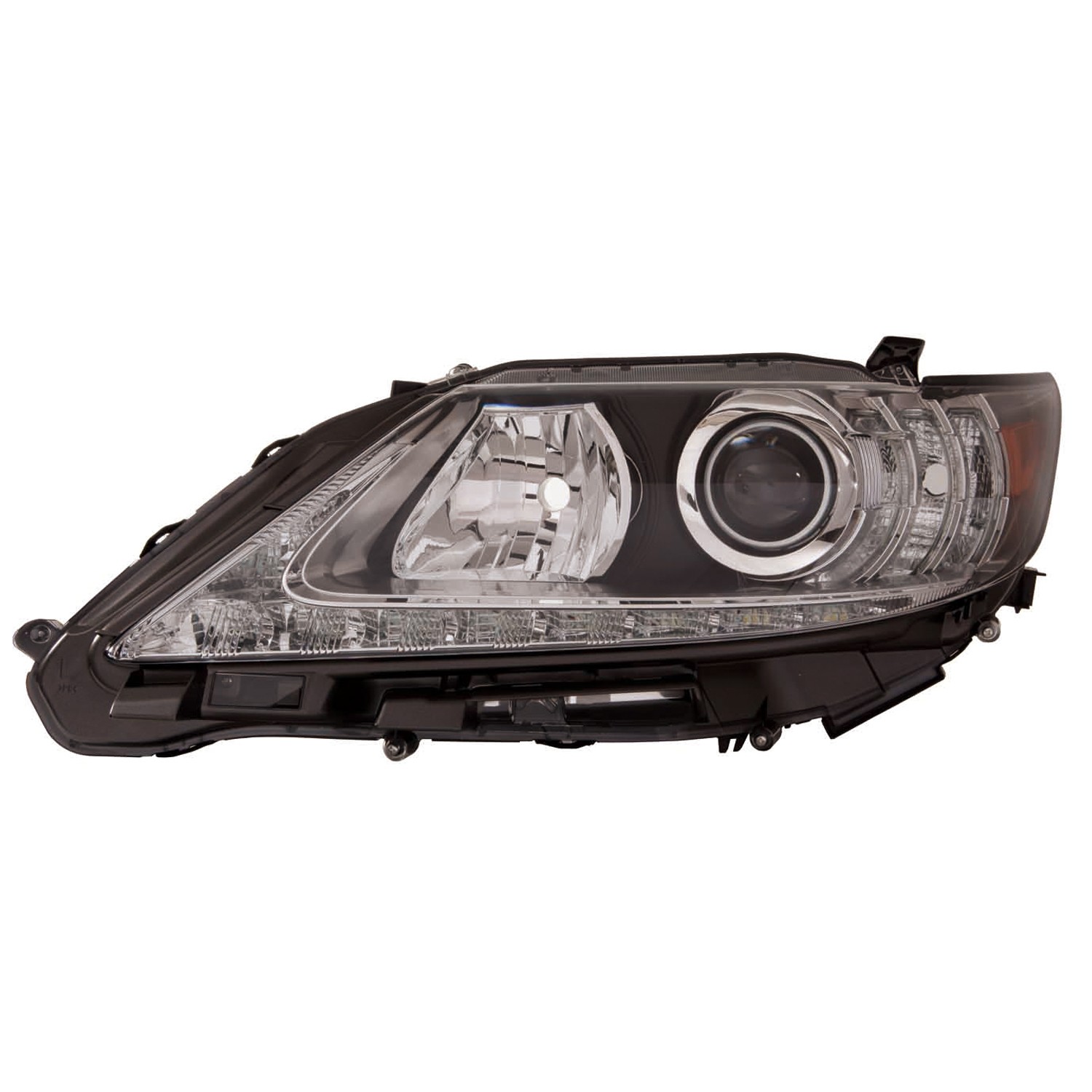Headlight Lens Housing Left Halogen Projector Type CAPA for Lexus ES300h ES350