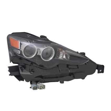 Headlight Lens Housing Right LED CAPA for Lexus IS200t IS250 IS300 IS350