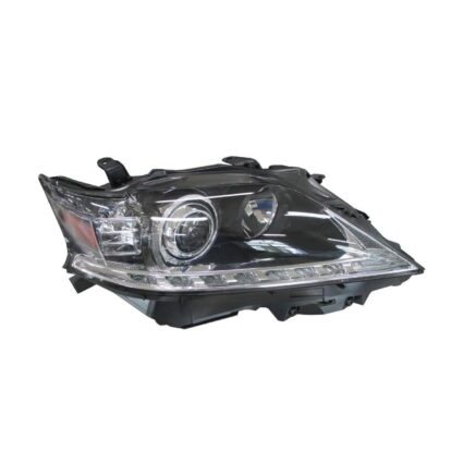 Headlight Lens Housing Right HID Canada Built CAPA for Lexus RX350 RX450h