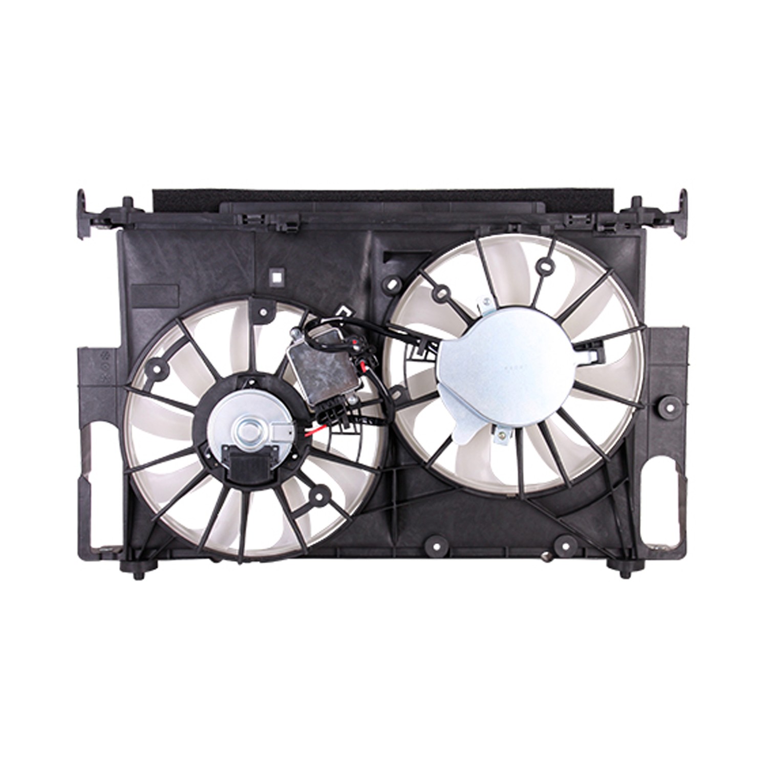 Engine Cooling Fan Assembly Motor/Blade/Shroud Dual Fan Assy w/Module for Lexus NX300h 2015–2021