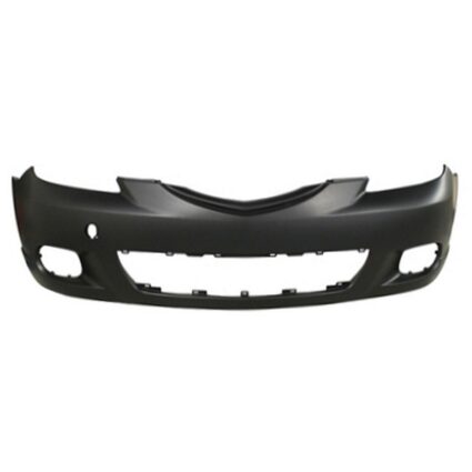 Bumper Cover Front Primed CAPA for Mazda 3 Hatchback 2004–2006