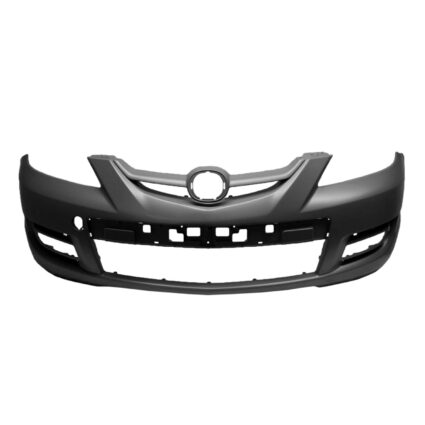 Bumper Cover Front Primed for Mazda 3 Hatchback 2007–2009