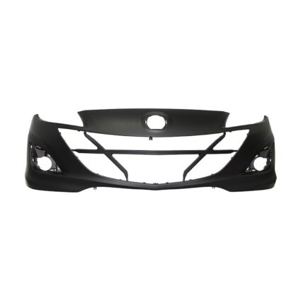 Bumper Cover Front Primed CAPA for Mazda 3 2010–2013