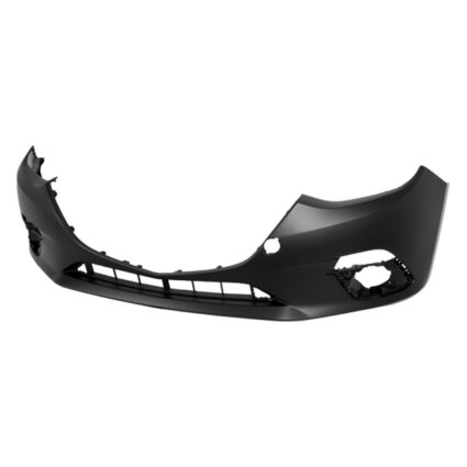 Bumper Cover Front Primed for Mazda 3 Sedan Hatchback 2014–2016
