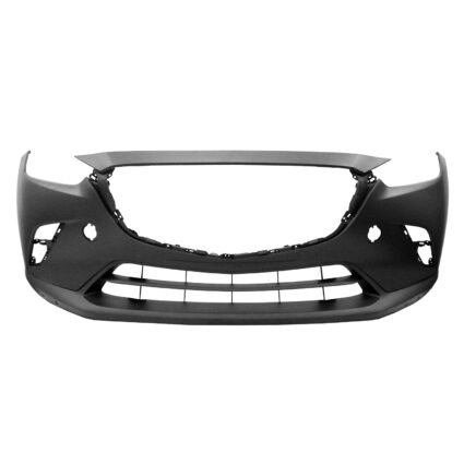 Bumper Cover Front w/Chrome Molding Primed for Mazda CX-3 2019–2022