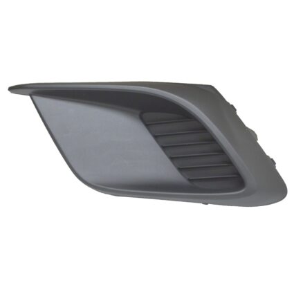 Bumper Insert Front Left Fog Lamp Opening Cover w/o Fog Lamps CAPA for Mazda 3 2014–2016