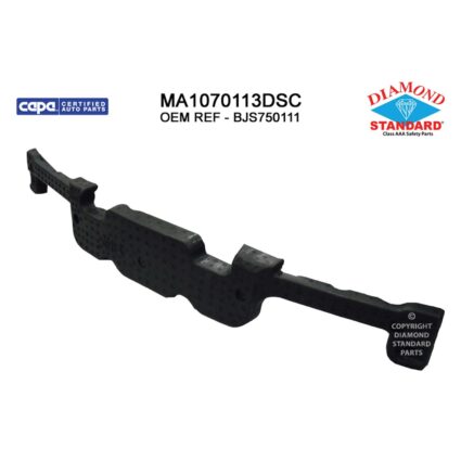 Bumper Impact Absorber Front CAPA for Mazda 3 2014–2016