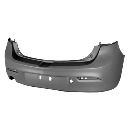 Bumper Cover Rear Primed for Mazda 3 Hatchback 2010–2013