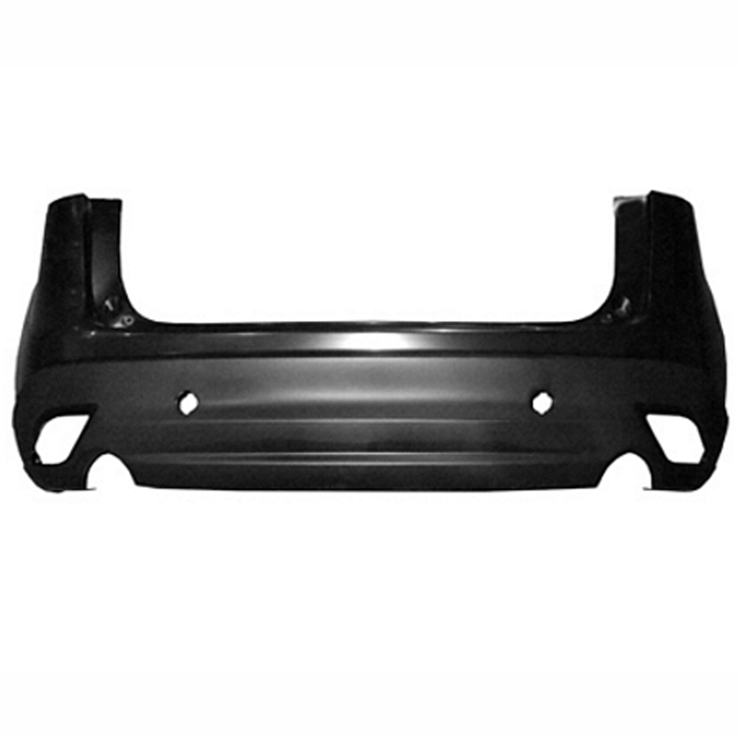 Bumper Cover Rear w/o Park Assist Textured Lower Primed for Mazda CX-5 2013–2016