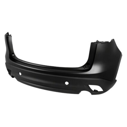 Bumper Cover Rear w/o Park Assist Textured Lower Primed CAPA for Mazda CX-5 2013–2016
