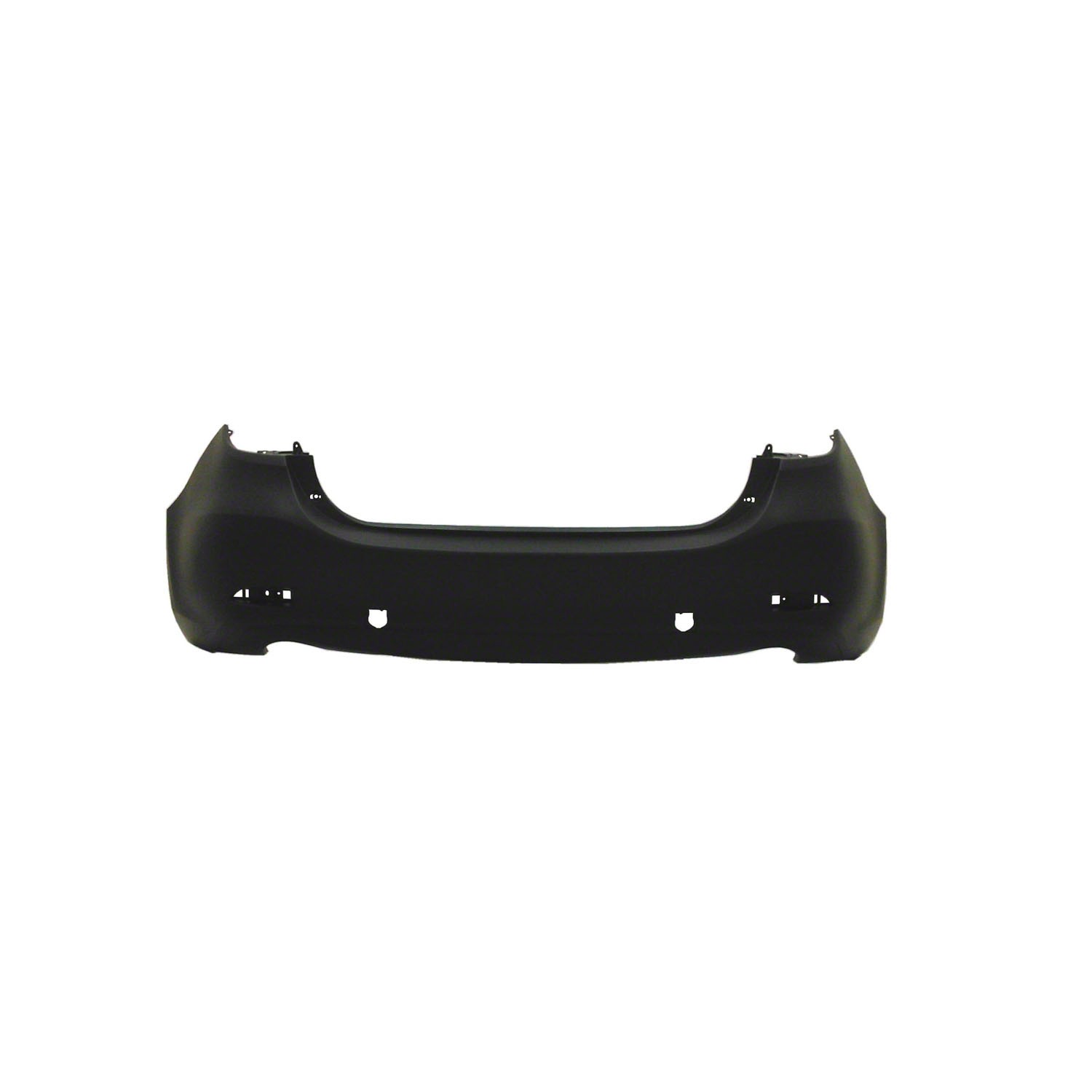 Bumper Cover Rear Dual Exhaust Cutout Primed for Mazda 6 2014–2017