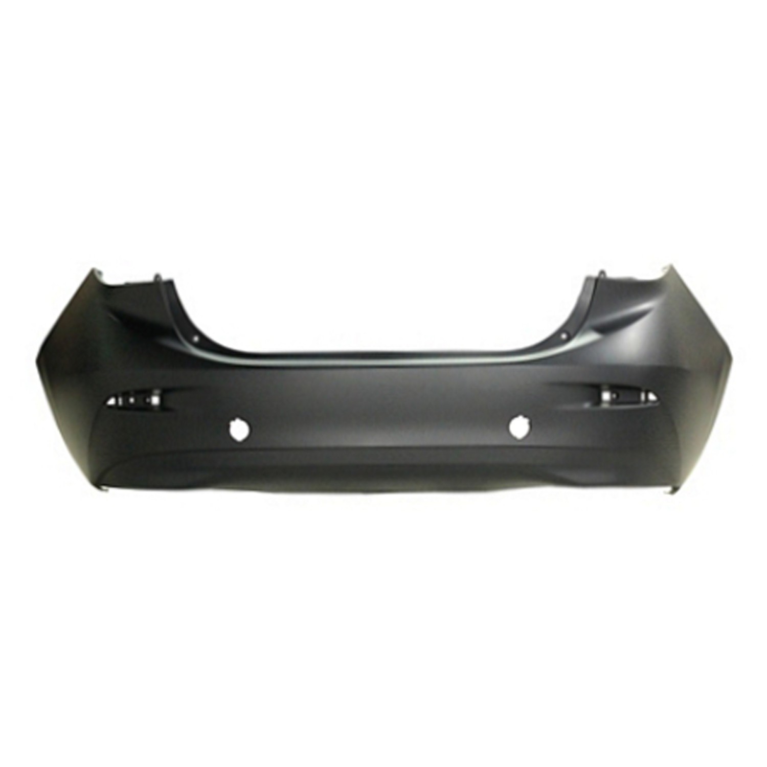 Bumper Cover Rear Primed CAPA for Mazda 3 Sedan 2014–2018