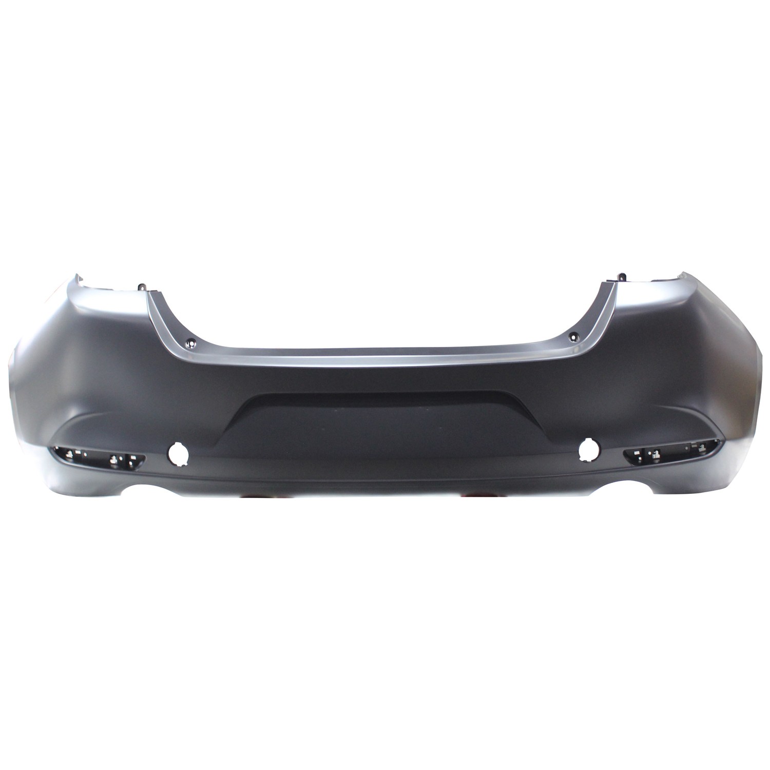 Bumper Cover Rear w/o Parking Sensors Primed for Mazda 3 Sedan 2019–2024