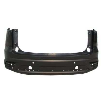 Bumper Cover Rear w/Parking Sensors w/Hands-Free Liftgate w/Chrome Moulding Primed CAPA for Mazda CX-9 2020–2023