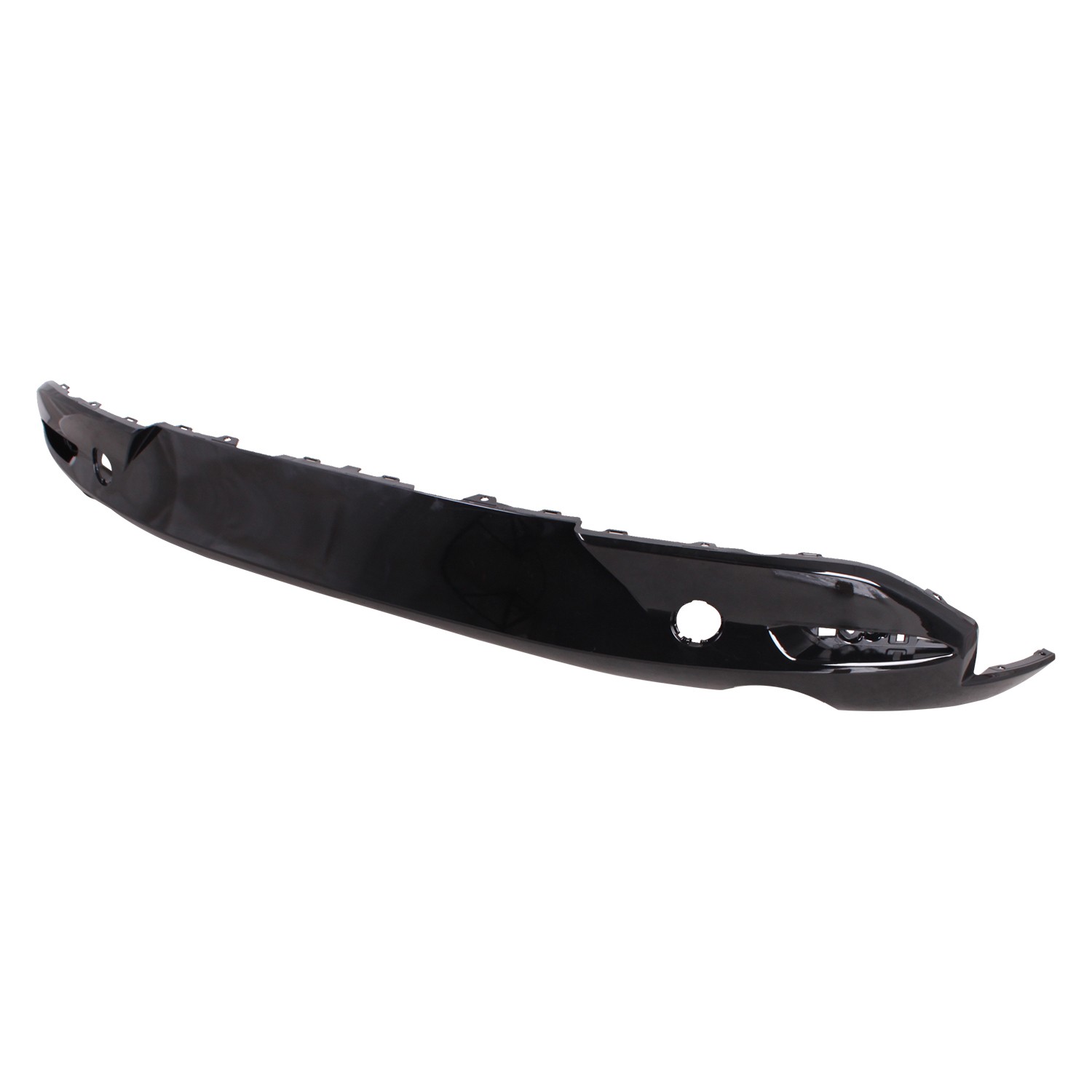 Bumper Cover Rear Lower w/o Parking Sensors Gloss Black for Mazda 3 Hatchback 2019–2024
