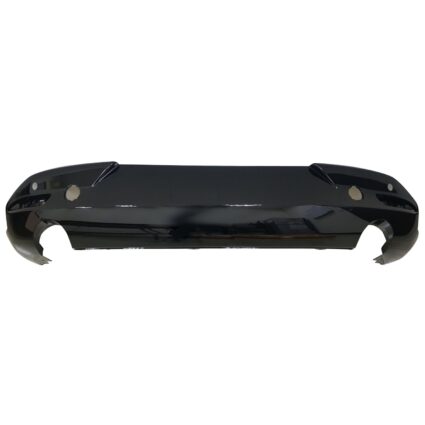 Bumper Cover Rear Lower w/Parking Sensors Gloss Black for Mazda 3 Hatchback 2019–2024