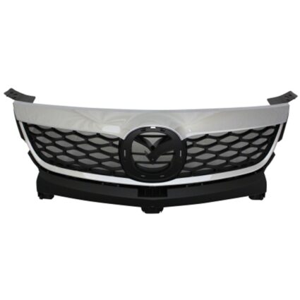 Grille Assembly w/o Emblem Chrome/Black for Mazda CX-9 2010–2012