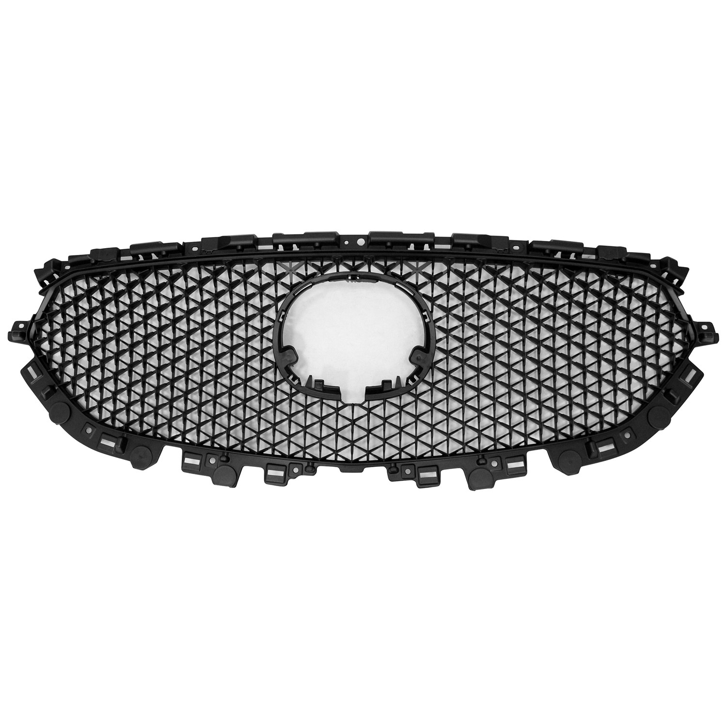 Grille Assembly Type 1 w/Chrome Ornament Grille Mesh for Mazda CX-5 2017–2021