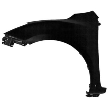 Fender Front Left w/o Stone Guard w/o Side Signal Lamps w/Molding Hole for Mazda 3 Hatchback 2010–2013