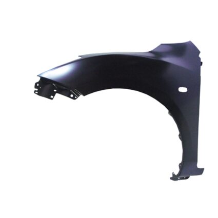 Fender Front Left w/Stone Guard w/Side Signal Lamps w/o Molding Hole for Mazda 3 2010–2011