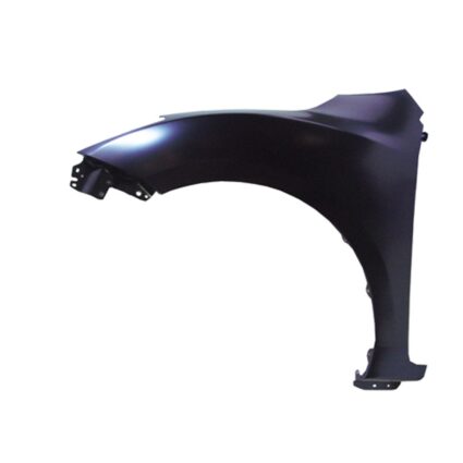 Fender Front Left w/Stone Guard w/o Side Signal Lamps w/o Molding Hole CAPA for Mazda 3 Sedan 2010–2013