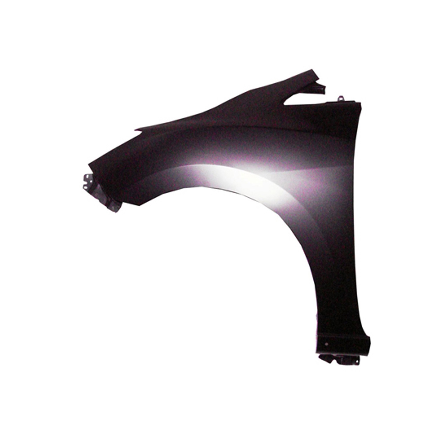 Fender Front Left w/o Stone Guard w/o Side Signal Lamps w/Molding Hole for Mazda 3 2010–2011