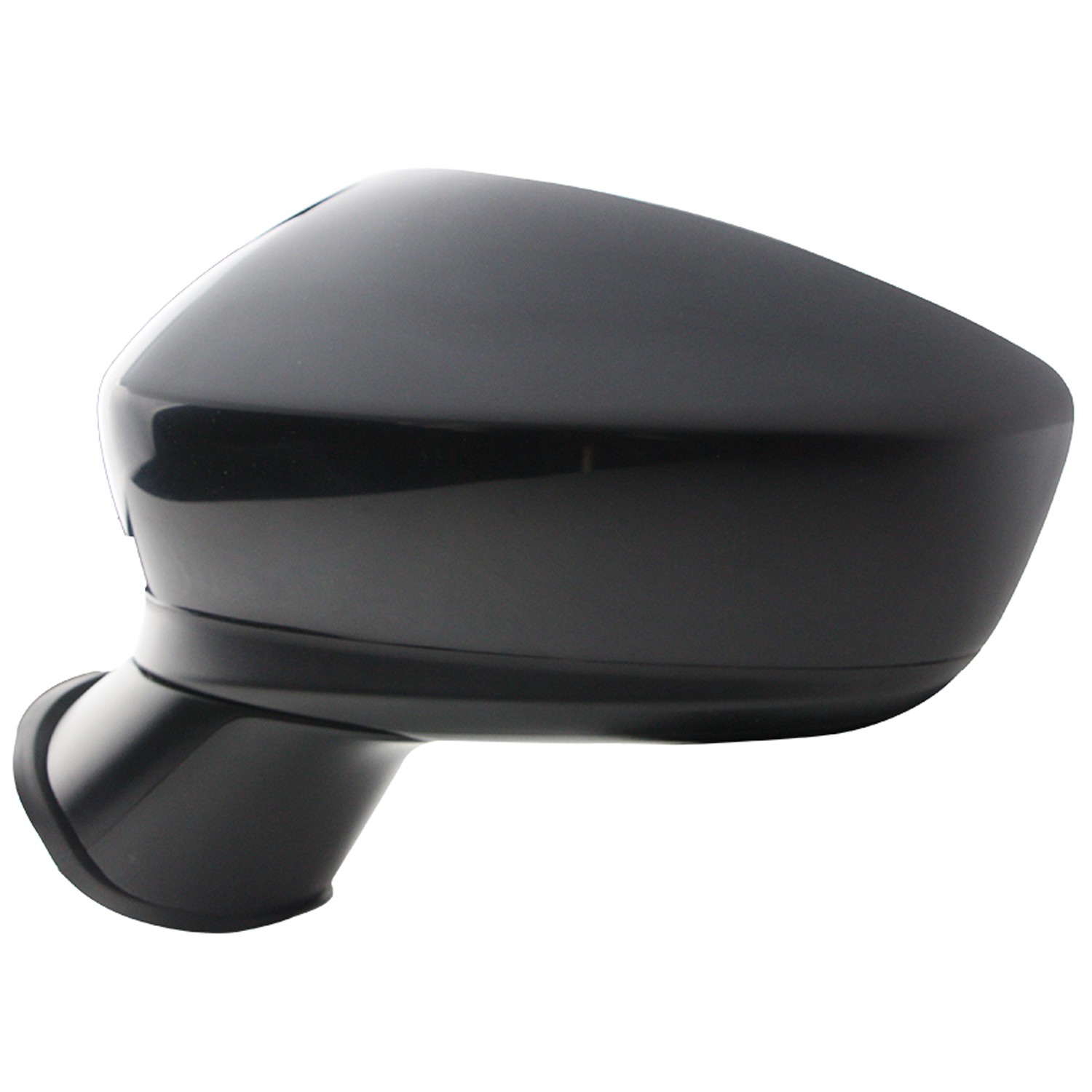 Door Mirror Assembly Left Non-Heated w/o Signal Lamp w/o BSD Mexico Built for Mazda 3 2014–2016