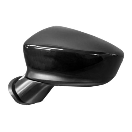 Door Mirror Assembly Left Non-Heated w/o Signal Lamp w/o BSD w/Cover Japan Built for Mazda 3 Sedan Hatchback 2017–2018