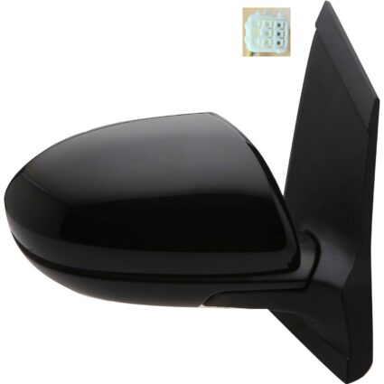 Door Mirror Assembly Right Power Non-Heated w/Cover for Mazda 2 2011