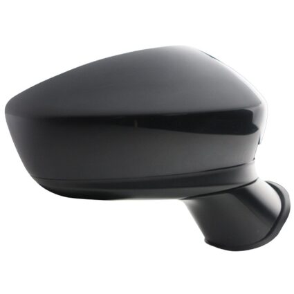 Door Mirror Assembly Right Non-Heated w/o Signal Lamp w/o BSD Mexico Built for Mazda 3 2014–2016