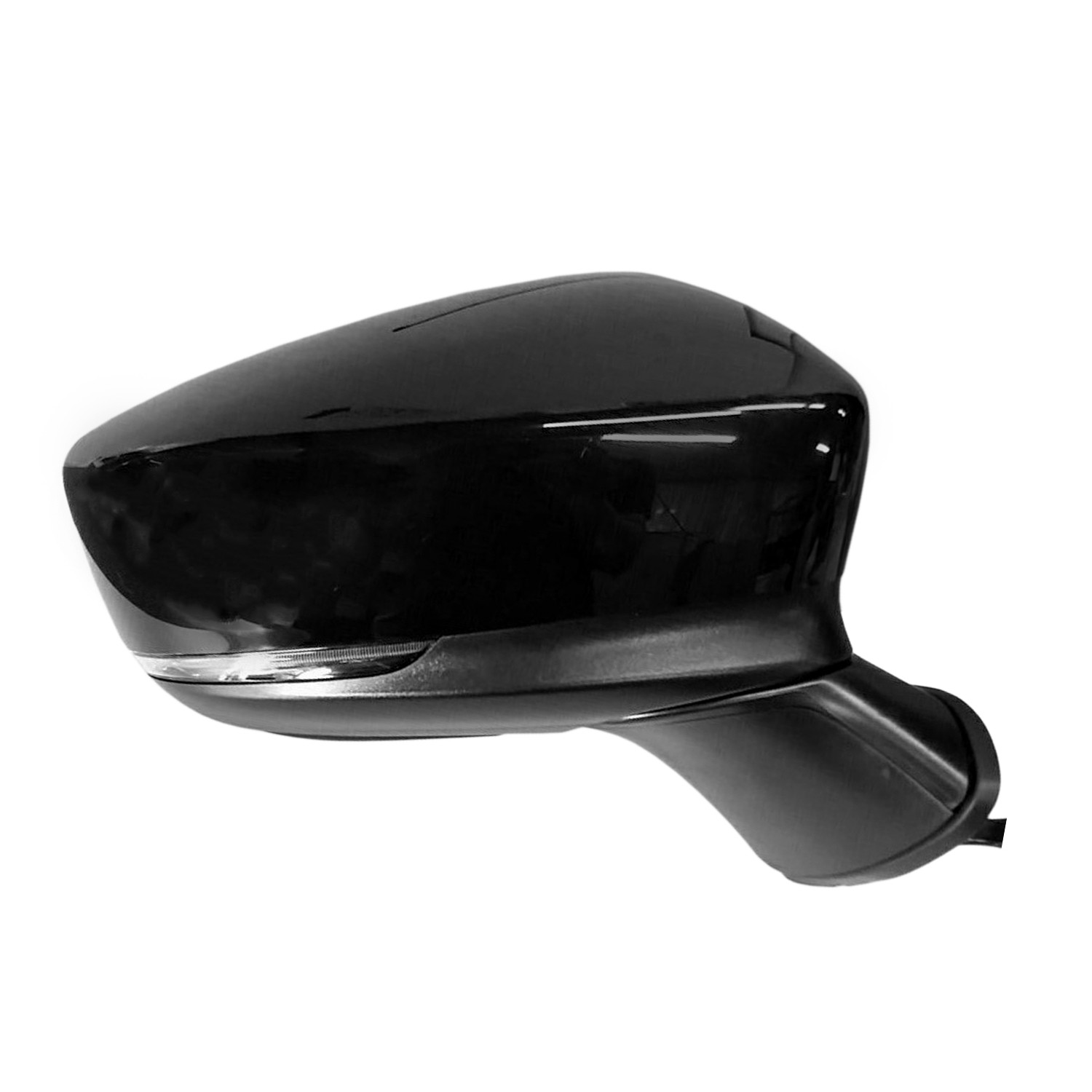 Door Mirror Assembly Right Heated Manual-Folding Non-Electrochromic w/o BSD w/Cover for Mazda 6 2017–2020