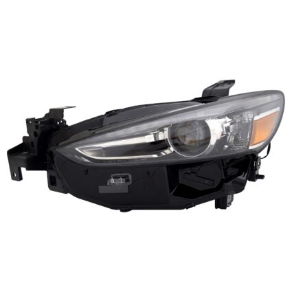 Headlight Assembly Composite Left LED w/o Adaptive Headlamps CAPA for Mazda 6 2018–2021